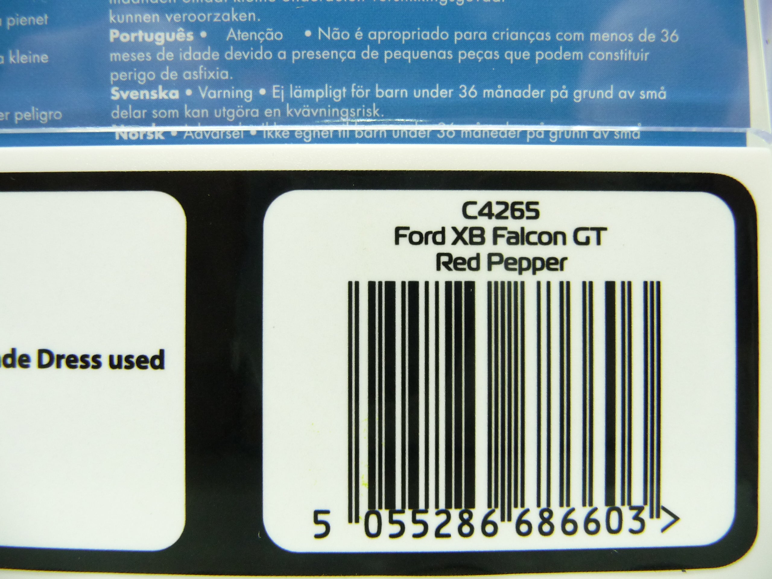 Scalextric - C4265 1:32 Ford XB Falcon GT Red Pepper Slot Car also suit Carrera