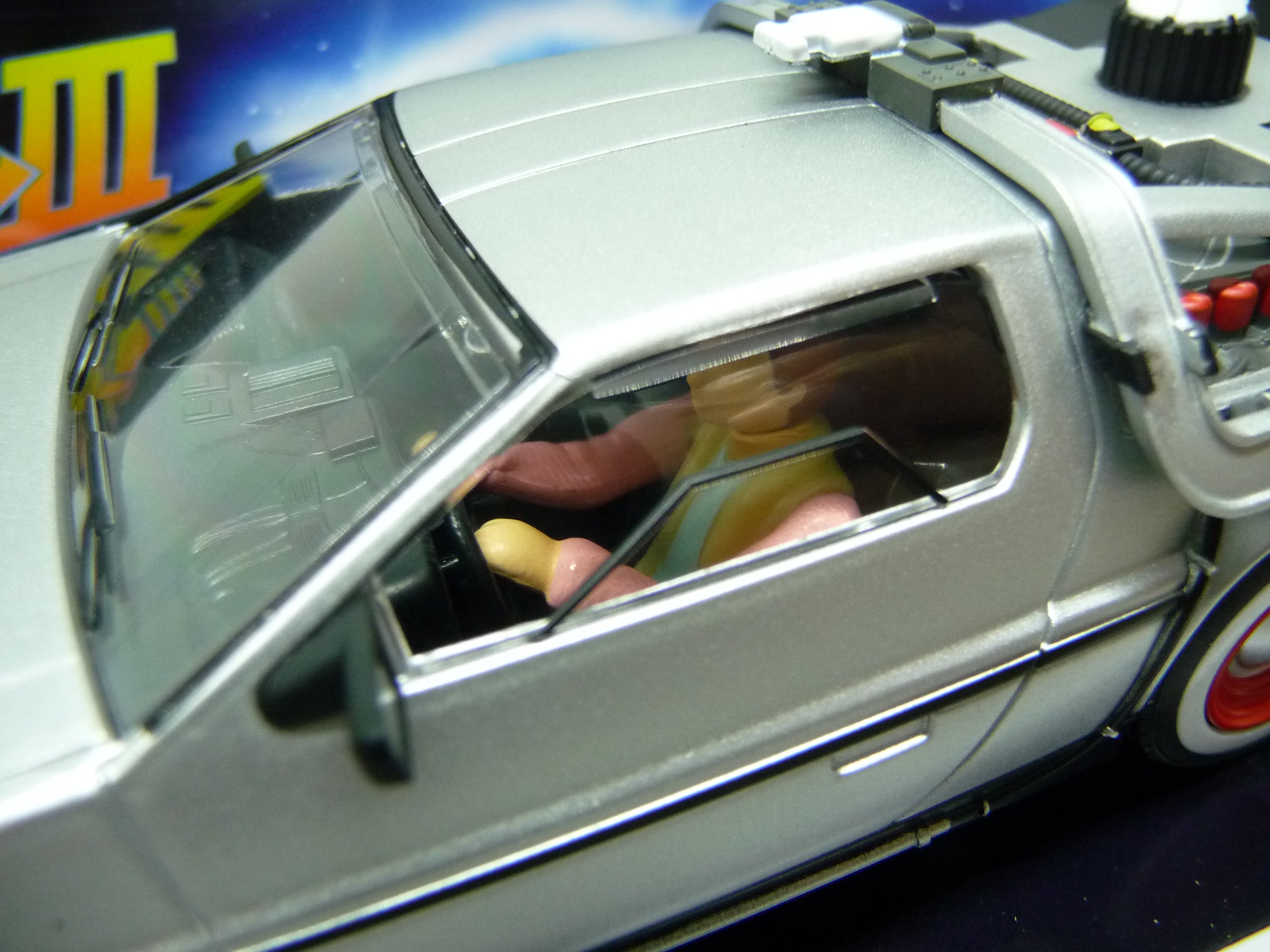 Scalextric - C4307 DeLorean Back to the Future 3 slot car also suits Carrera