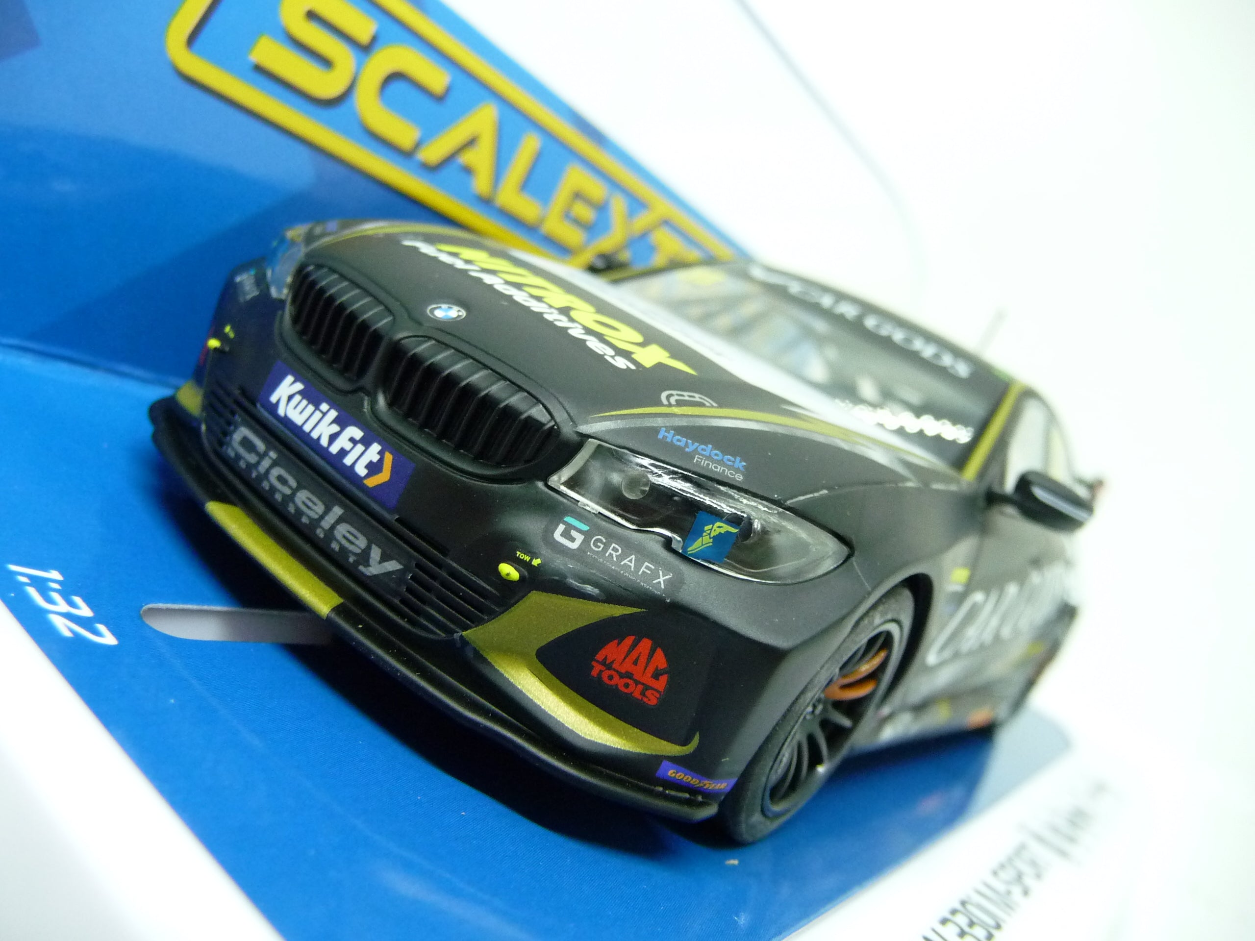 Scalextric - C4306 BMW 330i NGTC BTCC Ciceley Motorsport #33 slot car also suits Carrera