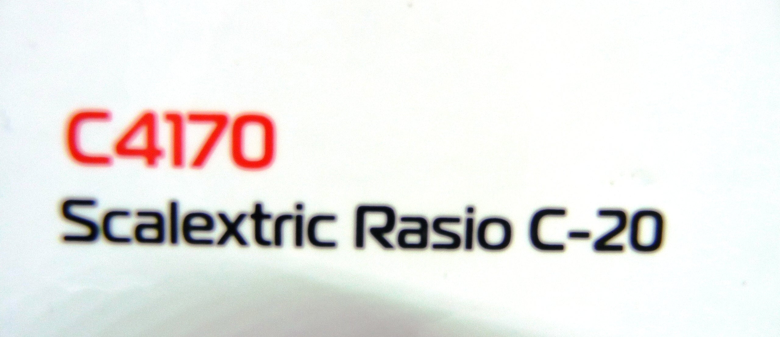 Scalextric - C4170 Scalextric Rasio C20 - Red
