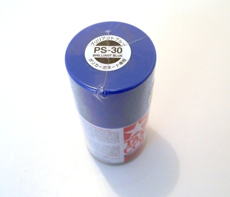 PS-30   TAMIYA POLYCARBONATE SPRAY PAINT BRILLANT BLUE