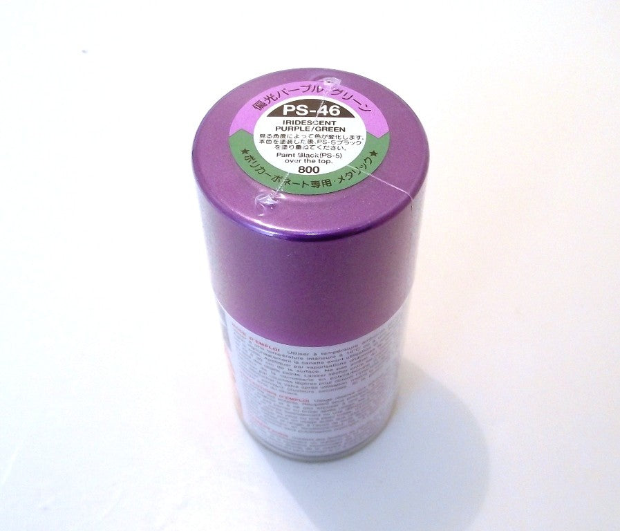 PS-46  TAMIYA POLYCARBONATE SPRAY PAINT IRIDES PURPLE