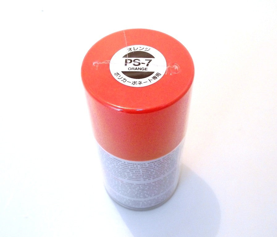 PS-7   TAMIYA POLYCARBONATE SPRAY PAINT ORANGE