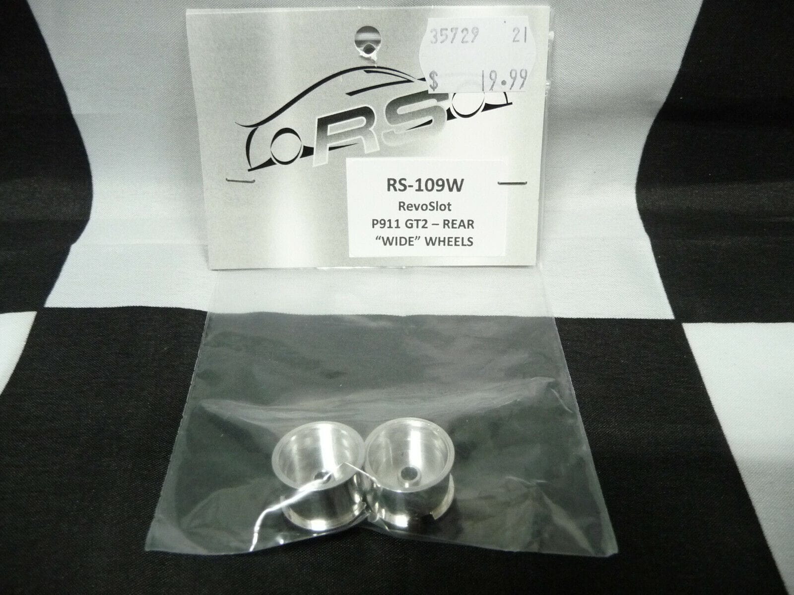 REVOSLOT - RS-109W RevoSlot P911 GT2 - Rear Aluminum Wide Wheels