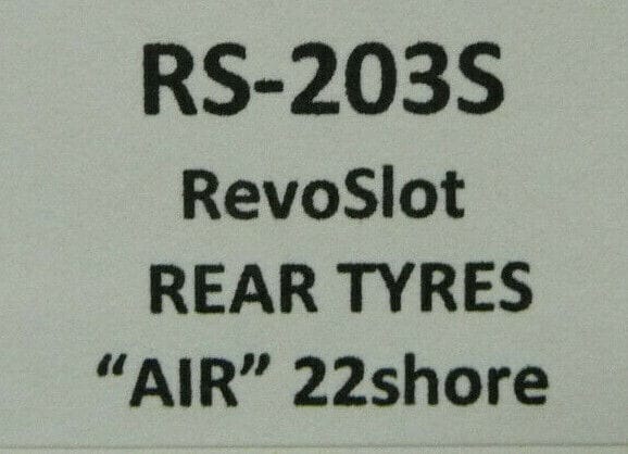 RevoSlot - RS-203S RevoSlot Rear Tyres AIR 22shore