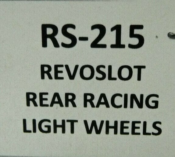 RevoSlot - RS-215 RevoSlot Rear Racing Light Wheels