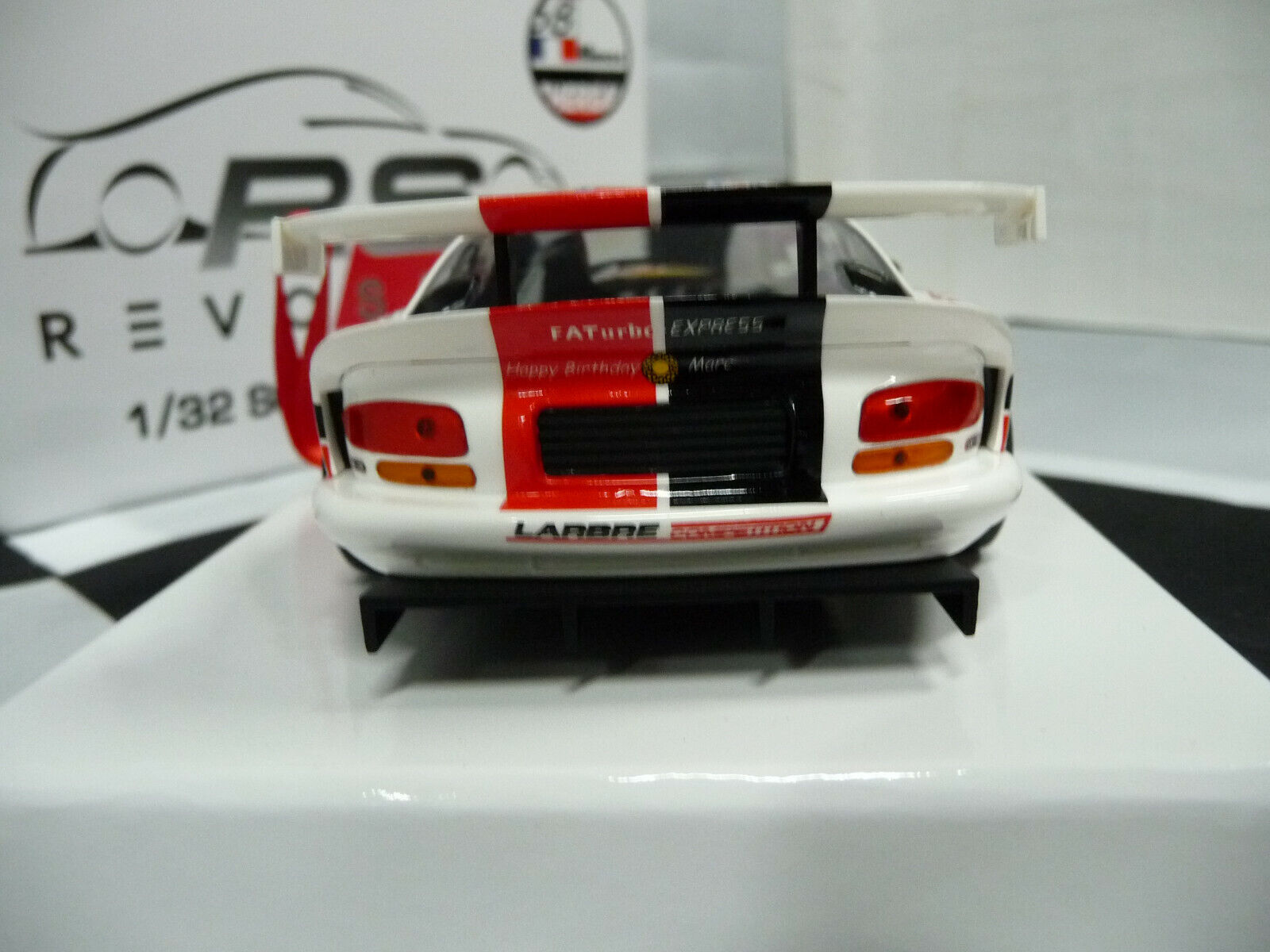 Revoslot - 1:32 RS0034 Dodge Viper Chereu Racing White No58 Scalextric/Carrera