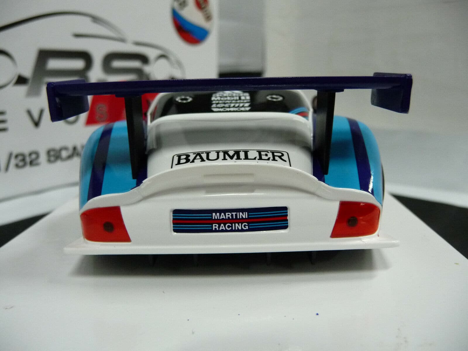 Revoslot - 1:32 RS0071 Marcos Martini Racing White No88 slot car also suits Scalextric/Carrera