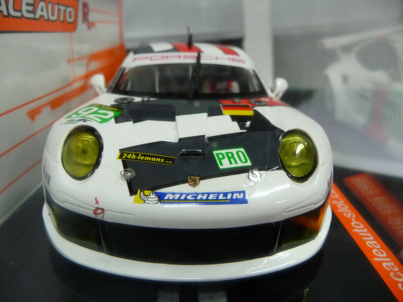 Scaleauto - 1:32 SC6065R Porsche 991 RSR 24H Le Mans 13 No92 - Suits Scalextric & Carrera
