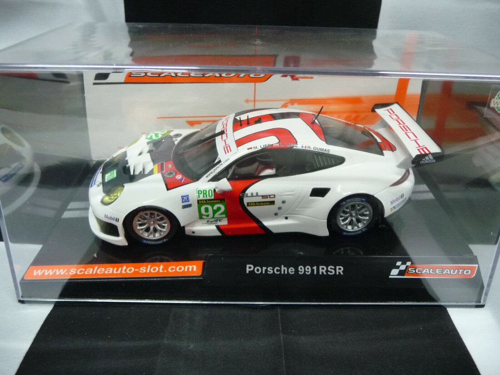 Scaleauto - 1:32 SC6065R Porsche 991 RSR 24H Le Mans 13 No92 - Suits Scalextric & Carrera
