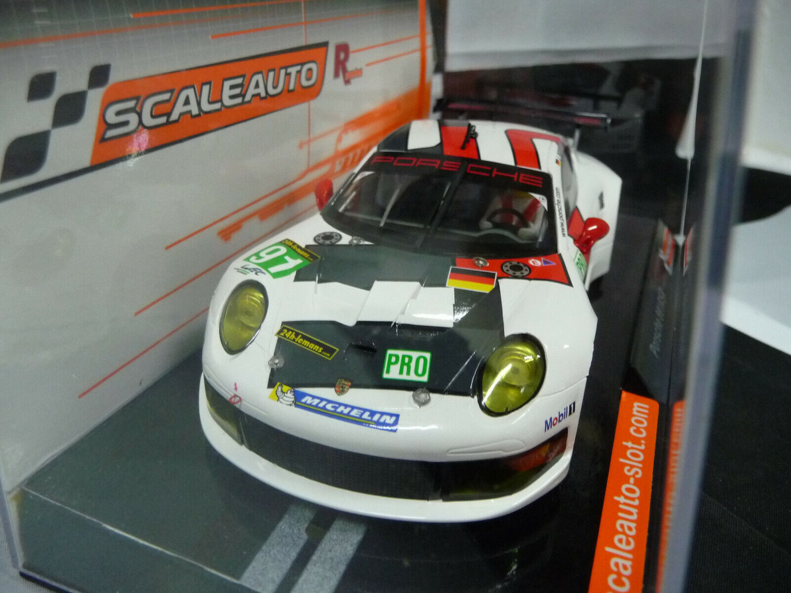 Scaleauto - 1:32 SC6066R Porsche 991 RSR 24H Le Mans 13 No91 - Suits Scalextric & Carrera