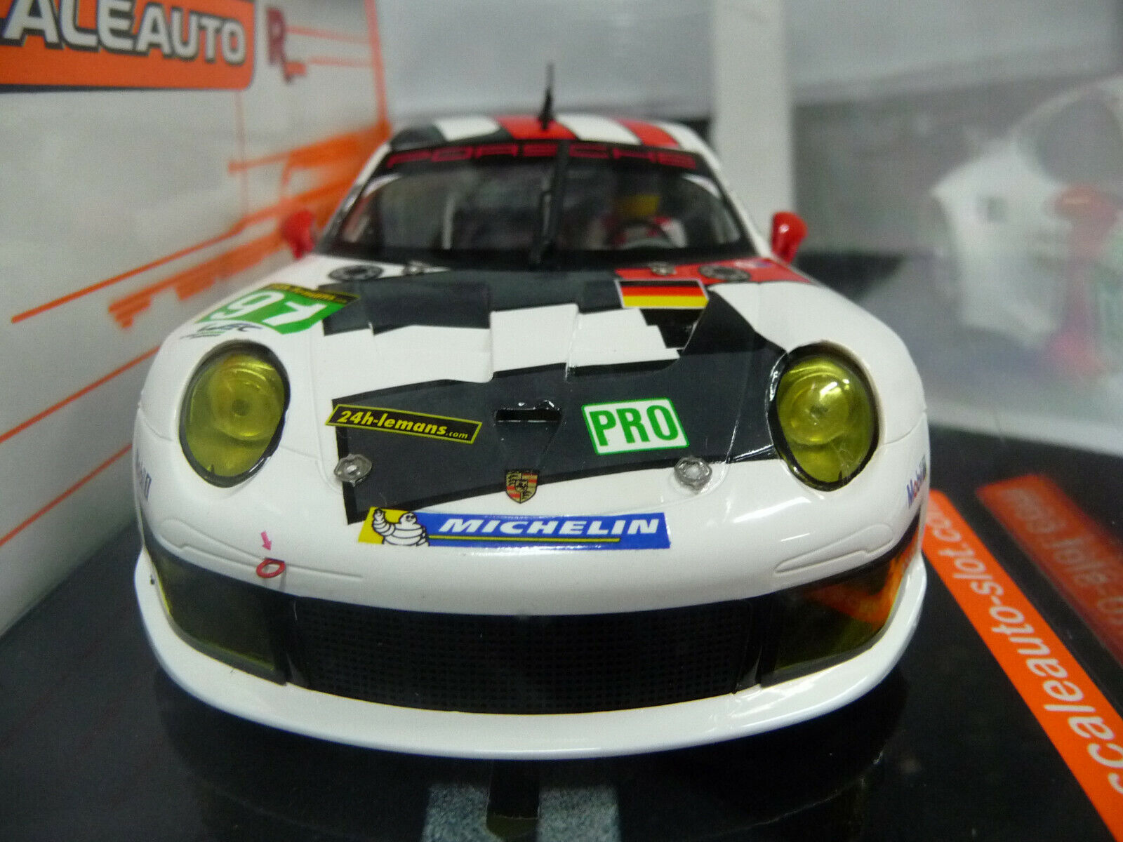 Scaleauto - 1:32 SC6066R Porsche 991 RSR 24H Le Mans 13 No91 - Suits Scalextric & Carrera