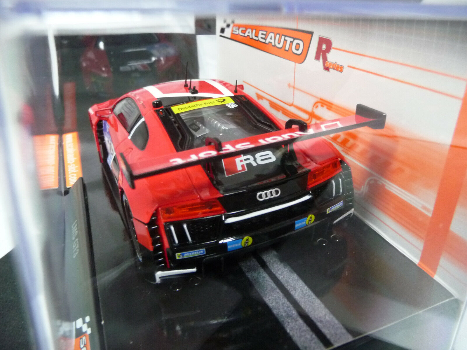 Scaleauto - 1:32 SC6172R Audi LMS GT3 No29 slot car also suits Scalextric & Carrera
