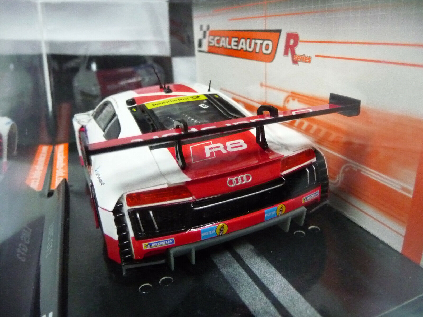 Scaleauto - 1:32 SC6174R Audi LMS GT3 N/burg 15 Team Phoenix slot car also suits Scalextric & Carrera