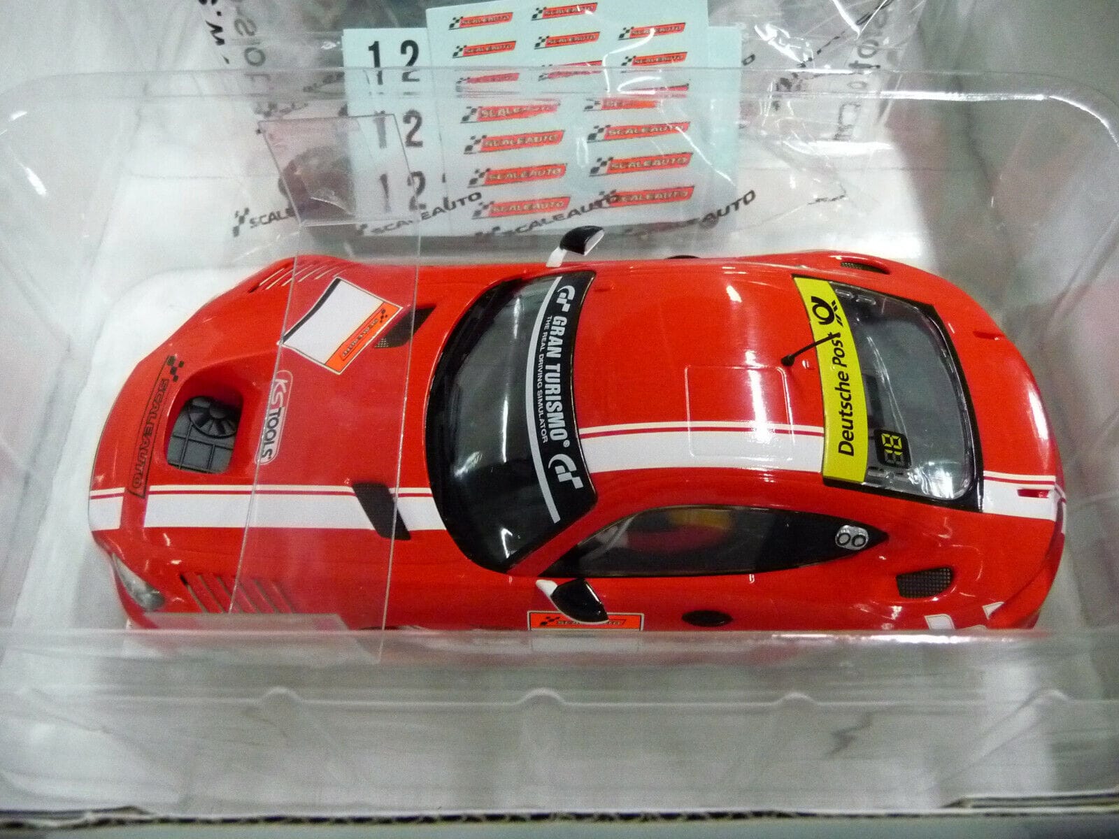 Scaleauto - 1:32 SC6218f Mercedes AMG GT3 2018 Cup Edition slot car also suits Scalextric & Carrera