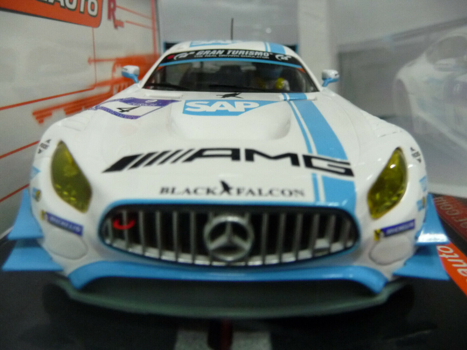 Scaleauto - 1:32 SC6219R Mercedes AMG GT3 N/burg 16 1st No4 also Suits Scalextric & Carrera