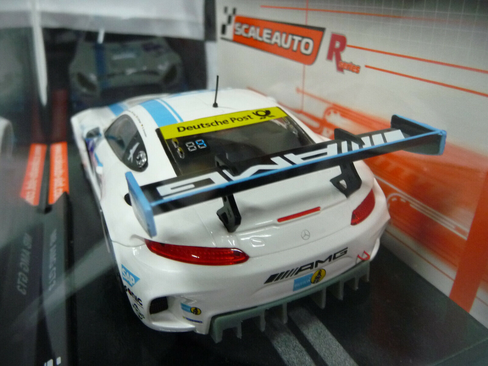 Scaleauto - 1:32 SC6219R Mercedes AMG GT3 N/burg 16 1st No4 also Suits Scalextric & Carrera