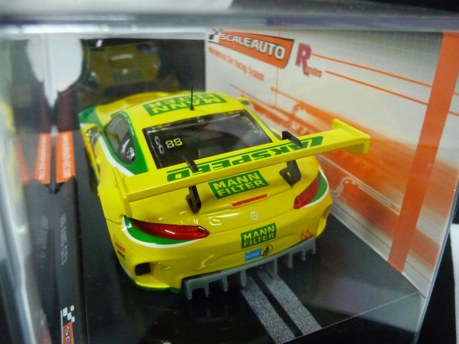 Scaleauto - 1:32 SC6229R Mercedes AMG GT3 N/burg 16 6th No75 - Suits Scalextric & Carrera