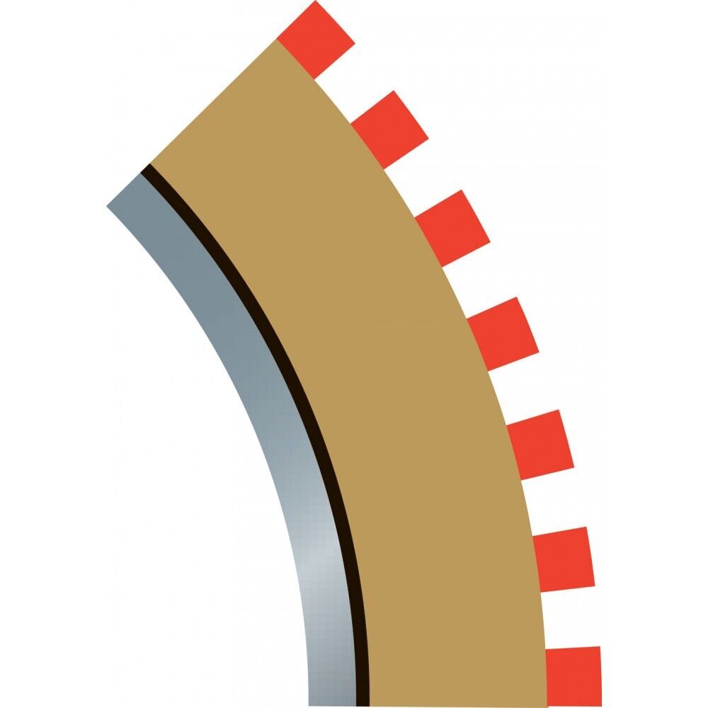 Scalextric - C8225 RADIUS 2 CURVE INNER BORDERS