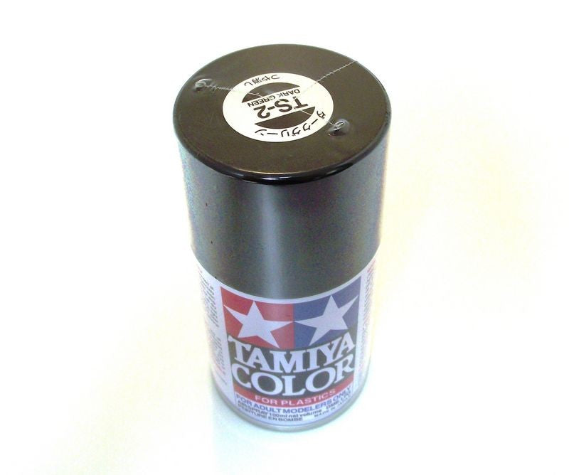 TS-2   TAMIYA ACRYLIC SPRAY PAINT  DARK GREEN