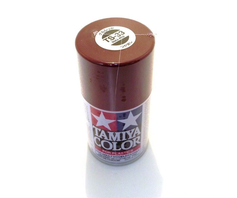 TS-33   TAMIYA ACRYLIC SPRAY PAINT  DULL RED