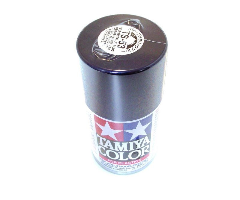 TS-53   TAMIYA ACRYLIC SPRAY PAINT  DEEP METALLIC BLU