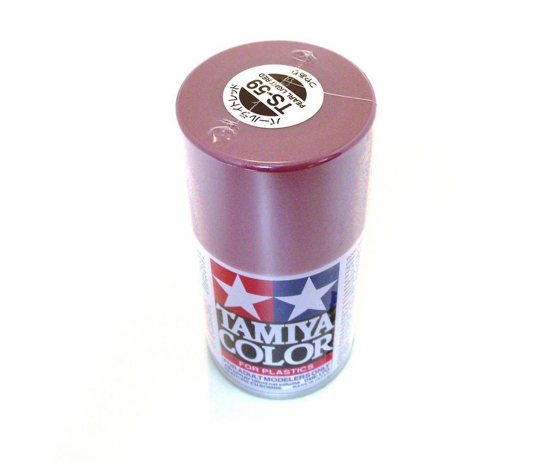 TS-59   TAMIYA ACRYLIC SPRAY PAINT  PEARL LIGHT RED