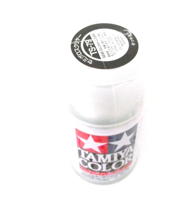 TS-79   TAMIYA ACRYLIC SPRAY PAINT  SEMI GLOSS CLEAR