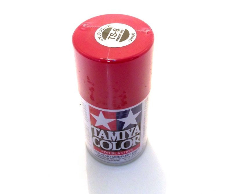 TS-8   TAMIYA ACRYLIC SPRAY PAINT  ITALIAN RED