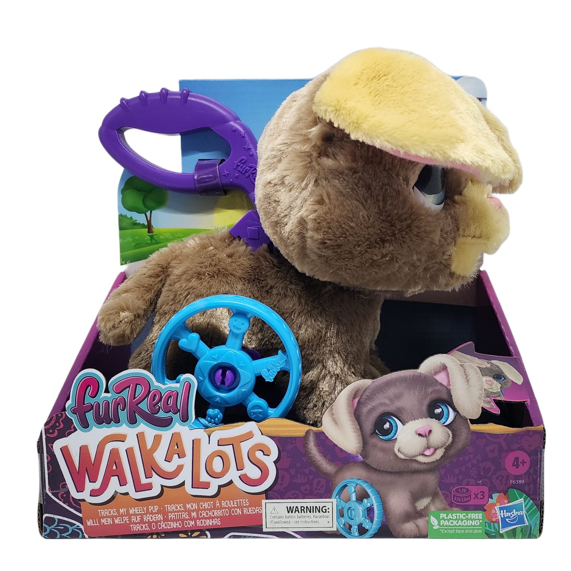 FurReal - Walkalots Tracks My Wheely Puppy - Hasbro