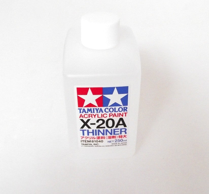 TAMIYA THINNERS X20A EXTRA LARGE 250ML