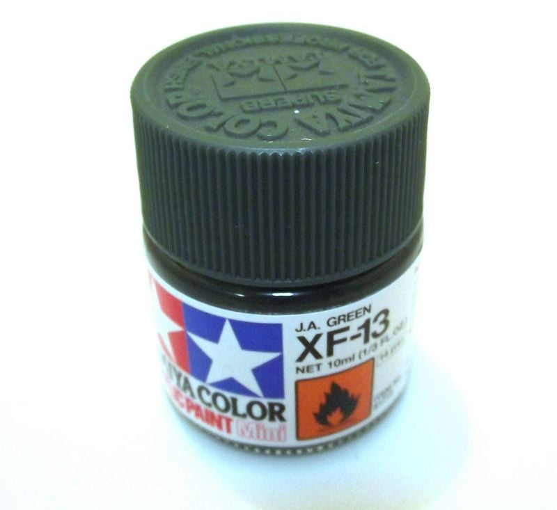 XF-13   TAMIYA ACRYLIC PAINT FLAT J.A. GREEN