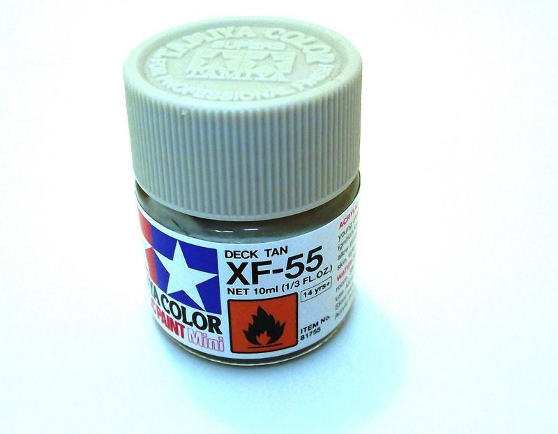 XF-55   TAMIYA ACRYLIC PAINT FLAT DECK TAN