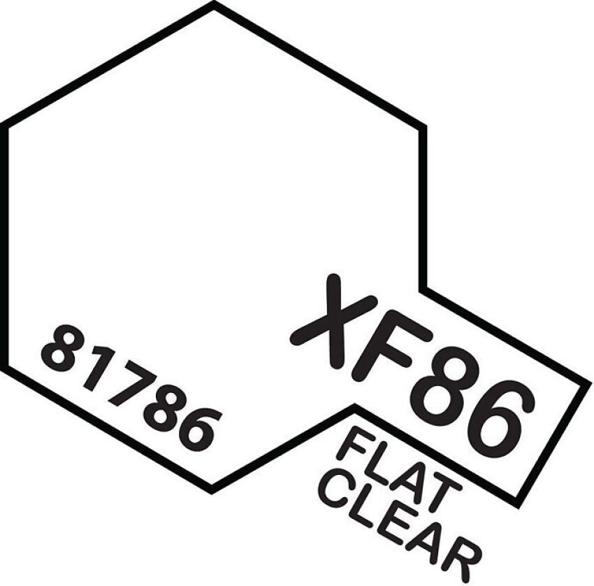TAMIYA ACRYLIC MINI XF-86 FLAT CLEAR